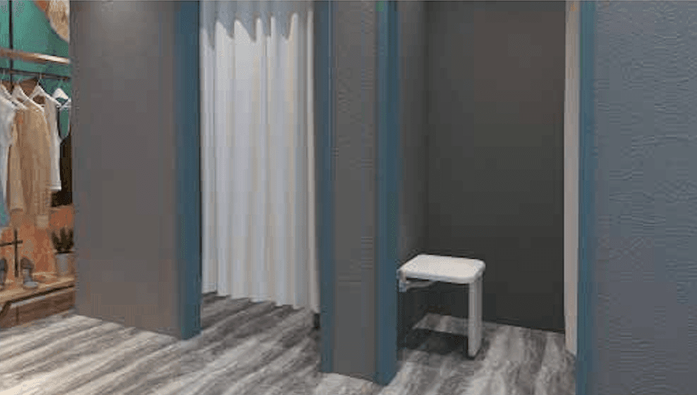 Locker room